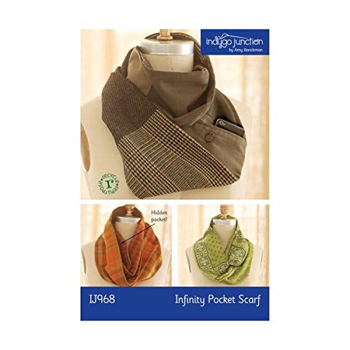 Indygo Junction Infinity Pocket Scarf Sewing Pattern #TOP19