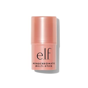e.l.f. Monochromatic Multi Stick Luxuriously Creamy & Blendable Colour for Eyes Lips & Cheeks Vegan & Cruelty Free Glistening Peach