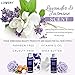 Mothers Day Gift for Adults, Bath and Body Gift Set For Women – Lavender & Jasmine Home Spa Set With Double Sized Bath Bombs, Body Lotions, Bath Soap, Bubble Bath, Reusable Travel Cosmetics Bag & More