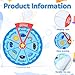 Marspark Weather Wheel, Educational and Learning Activities for Kids, Felt Preschool Learning Toys, Classroom Decor