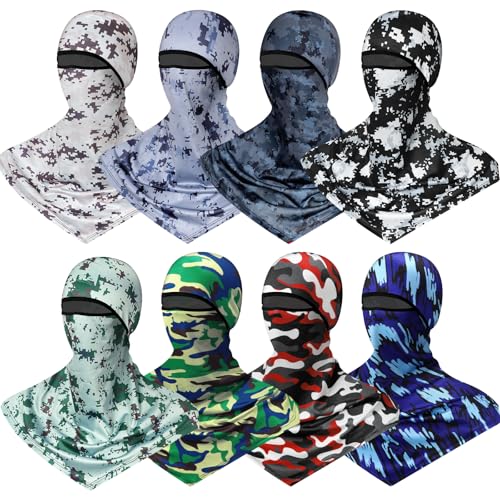 Image of Balaclava Full Face Masks Summer Balaclava Long Face and Neck Cover Breathable Sun Protection for Men Women