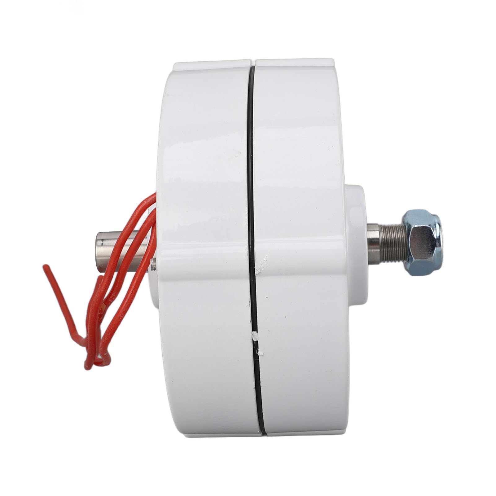 Yosoo Health Gear Generatore a Doppio Albero da 48 V Generatore CA Trifase Motore Sincrono a Magneti Permanenti Lubrificazione a Grasso 14 X 14 Cm per Sistemi di Turbine Eoliche Verticali o (100W)
