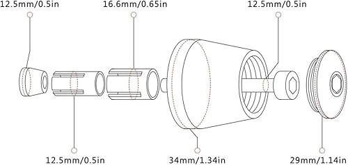 Miniatura 2 de Accesorios de motocicleta Xmax 78 "22MM manillar empuñaduras manillar extremo tapa enchufe para Yamaha Xmax 125 250 300 400 X MAX