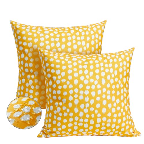 Allorry Outdoor Pillow Covers 18x18 Set of 2 Boho Design ...