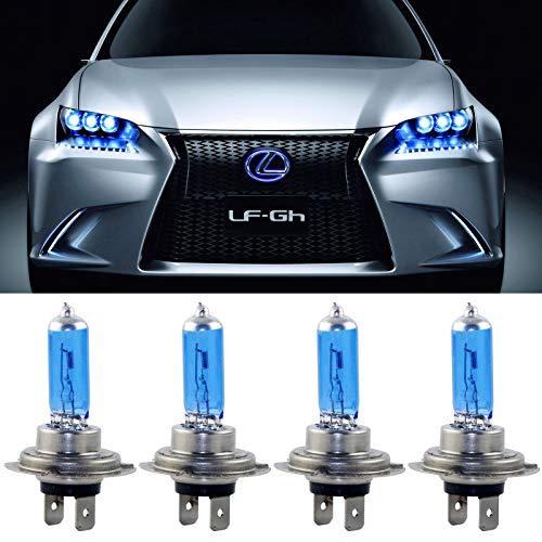 MACHSWON kit de iluminación LED Xenon Super blanco bombillas de faros de coche luces antiniebla 8500K 12V 100W H7 499