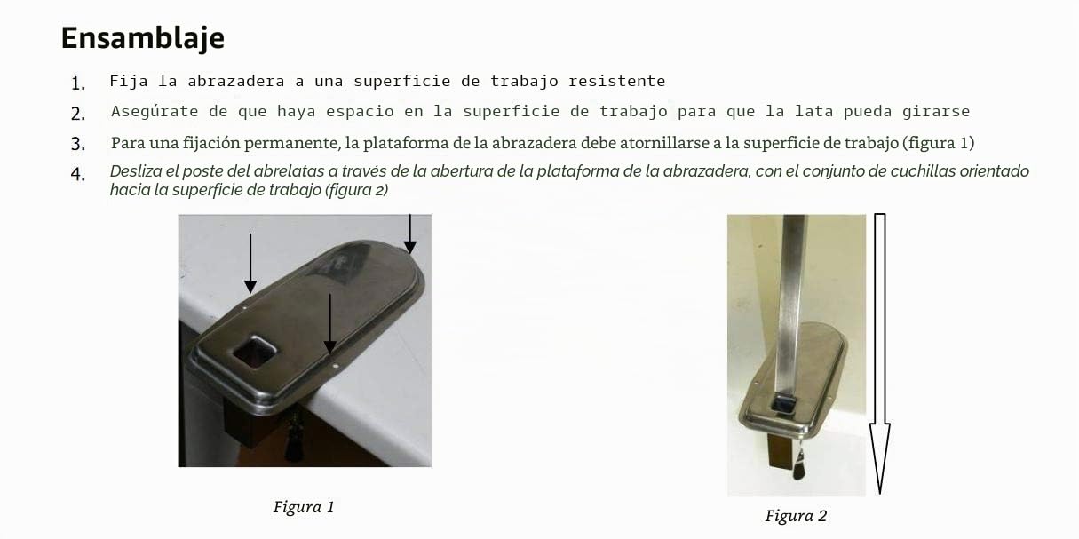 Vogue Abrelatas de banco 20"