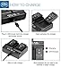BM Premium EN-EL20, ENEL20A Dual Battery Charger for Coolpix P950, P1000, Nikon DL24-500, Coolpix A, 1 J1, 1 J2, 1 J3, 1 S1, 1 V3 Digital Camera