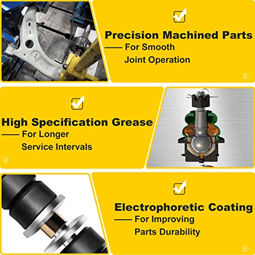 Amfull New Assembly 2-Pc Front Left Sway Bar End Link Front Right Sway Bar End Link Replacement For Acura Tsx For Honda For Accord For Honda For Accord Crosstour For Honda Crosstour #TOP1