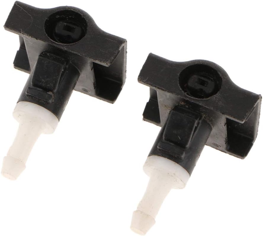 FLAWISH 2Pcs Windshield Water Spray Washer Nozzle For NISSAN Maxima 09-15