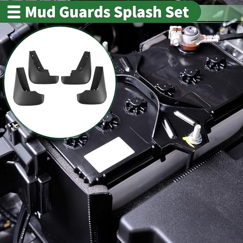 Image of Motoforti Mud Flaps Splash Guards Mud Guards for Ford Mondeo 2.0 2003-2007 W /Mount Accessories