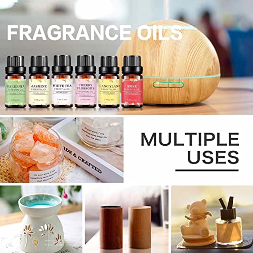 Conjunto de óleos essenciais | Óleo Essencial de Fragrância Natural Conjunto de Óleos Essenciais Flo