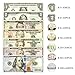 210 Pcs Fake Money Prop Money Play Money - Realistic Dollar Bills for Movie Filming, Kids Games, Party Fun, and Magic Tricks