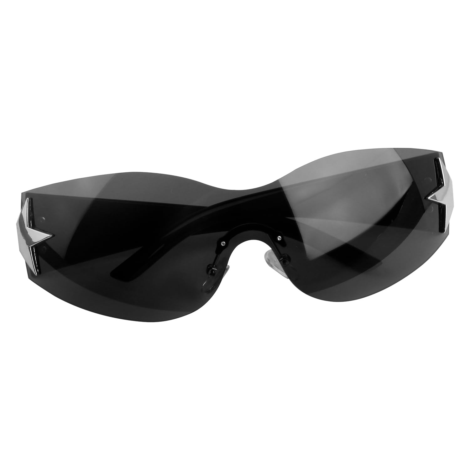 Rumyve Rimless Sunglasses,Rimless Sunglasses,Fashion Outdoor Riding Glasses,Cool Star Fashion Sun Glasses UV400