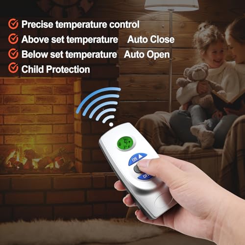 Télécommande de cheminée pour régler la température sans vous déplacer du canapé - 7