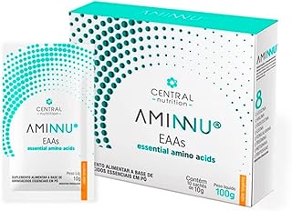 Aminnu Tangerina 10 Sachês de 10G - Central Nutrition Sabor: Tangerina