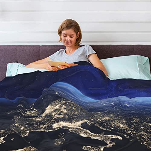 Couverture de climatisation double couche Earth from Space isolante et douce pour lit