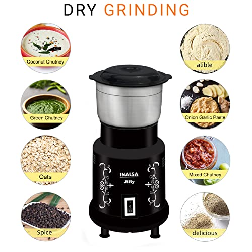 Compare INALSA Nutri Mixer Jiffy Grinder & Blender Powerful 400W