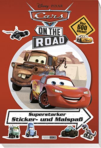 Disney Pixar Cars On The Road: Superstarker Sticker- Und Malspaß: Sticker- Und Malblock
