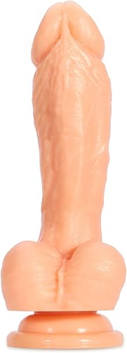 Consolador realista para principiantes Beauty Molly Consolador realista superior con ventosa juguetes sexuales anales para punto G vaginal y juego