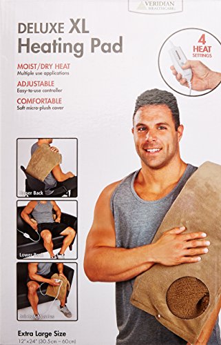 Veridian Healthcare Deluxe Moist/Dry Heating Pad - Thumbnail 3