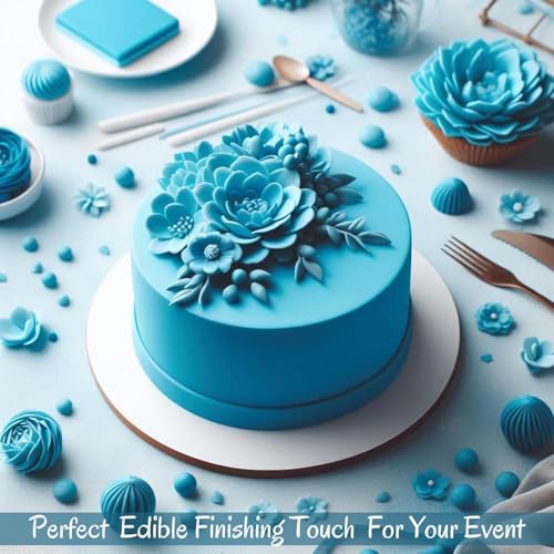 Image of Confect Superhero Blue Sugar Paste Fondant | Chefs Choice for Cake Decorating, Sculpting & Holiday Baking | Vegan, Gluten-Free, Nut-Free, Palm Oil-Free - 1 Kg