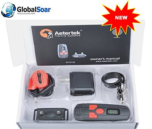 Aetertek 211D-350W-1 400 Yard Small Dog (3~12 lbs) Training Anti Bark Collar