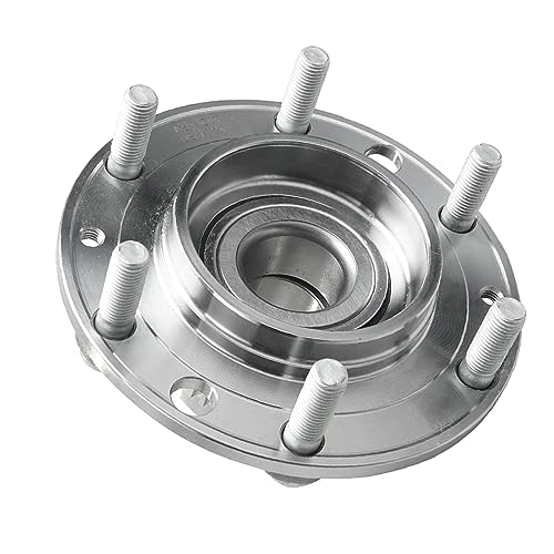 Image of Detroit Axle - Piar Rear Wheel Bearing and Hubs Assembly with 6-Lug for Hyundai Entourage 2007 2008 & Kia Sedona 2006-2012 2014 2015, w /ABS
