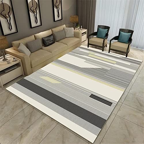 Tapis gris à rayures pour protéger le sol de la cuisine - 2
