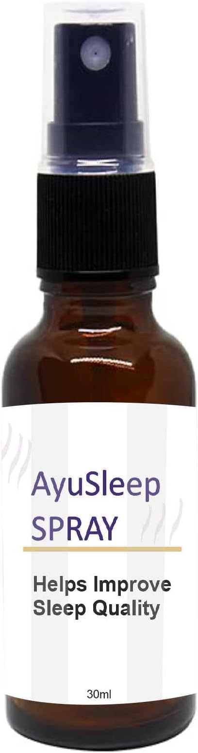 Ayusleep Sleeping Spray | Herbal Sleep Spray for Quick & Deep Sleep and for Relaxation 30 ML Pack of (1)