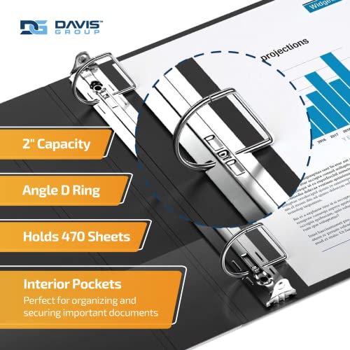Quickfit Heavy-Duty Portrait Legal View 3-Ring Binder, Angle D Ring, 14 Inches By 8 1/2 Inches, Black, 1.5 Inch, (95021P) #TOP2