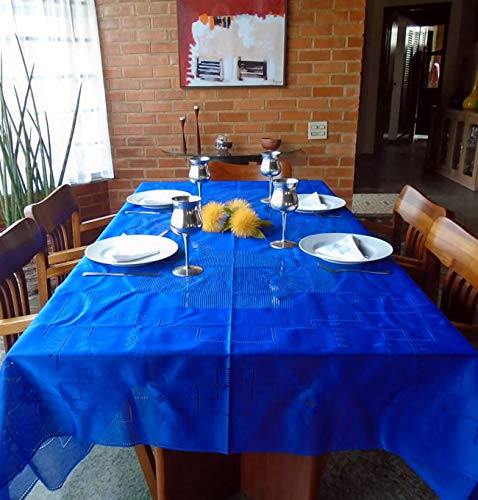 Toalha de Mesa - Retangular 6 Lugares - 160X220 - Fibra de Coco Cor:Bege