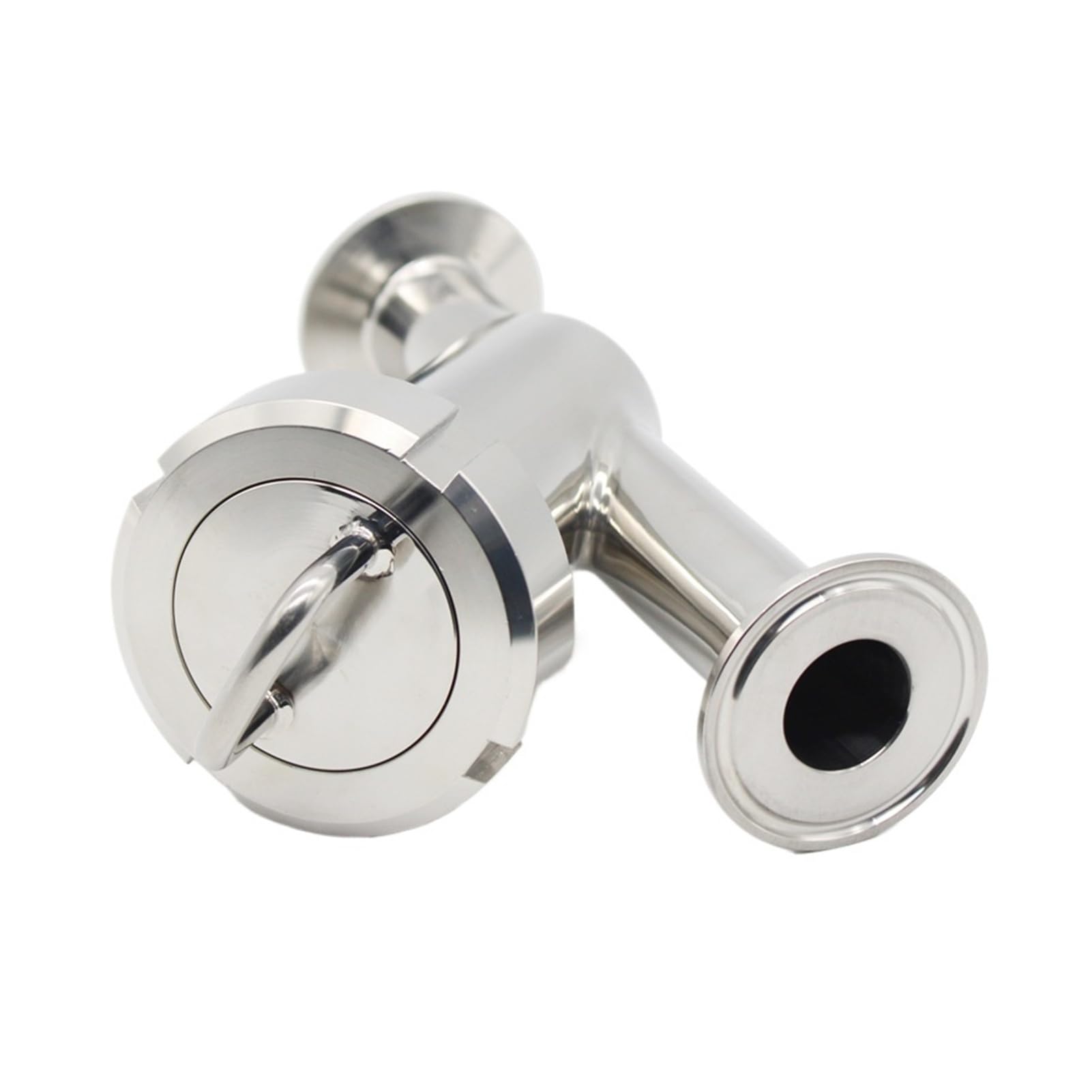 Filtre en Y inox SS304 Tri Clamp 50,5 mm pour tamisage de canalisation 38 mm