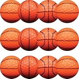 Gbm Basketball Novelty Golf Balls – Basketball Golf Balls Design For Players, Coaches, Sports Fans, Tournaments, League Play And Golfers Gifts, 1 Dozen