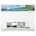 AT-A-GLANCE Desk Pad Calendar 2016, Seascape Panoramic, 21-5/8 x 16-7/8 Inches (89803)