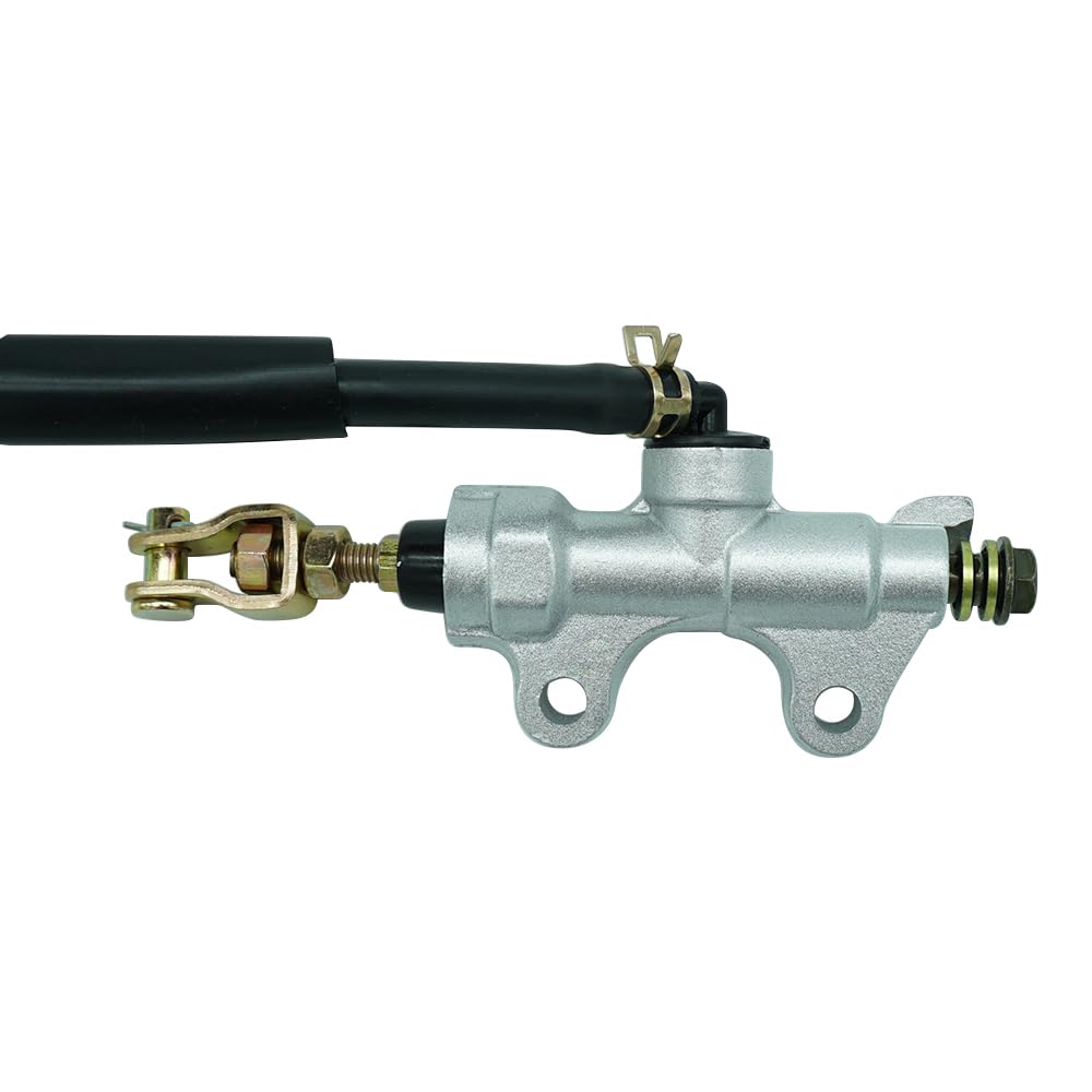 Pompa Cilindro Maestro Freno pedale posteriore per Yama-ha Raptor 125 250 YFM125 YFM250 YFZ450 YFZ450X (non includere YFZ450R/YFZ450X) e Serbatoio
