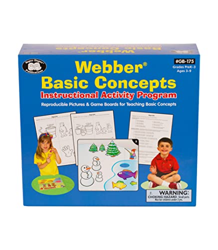 Super Duper Publications | Webber® Basic Concepts Instructional Activity Program