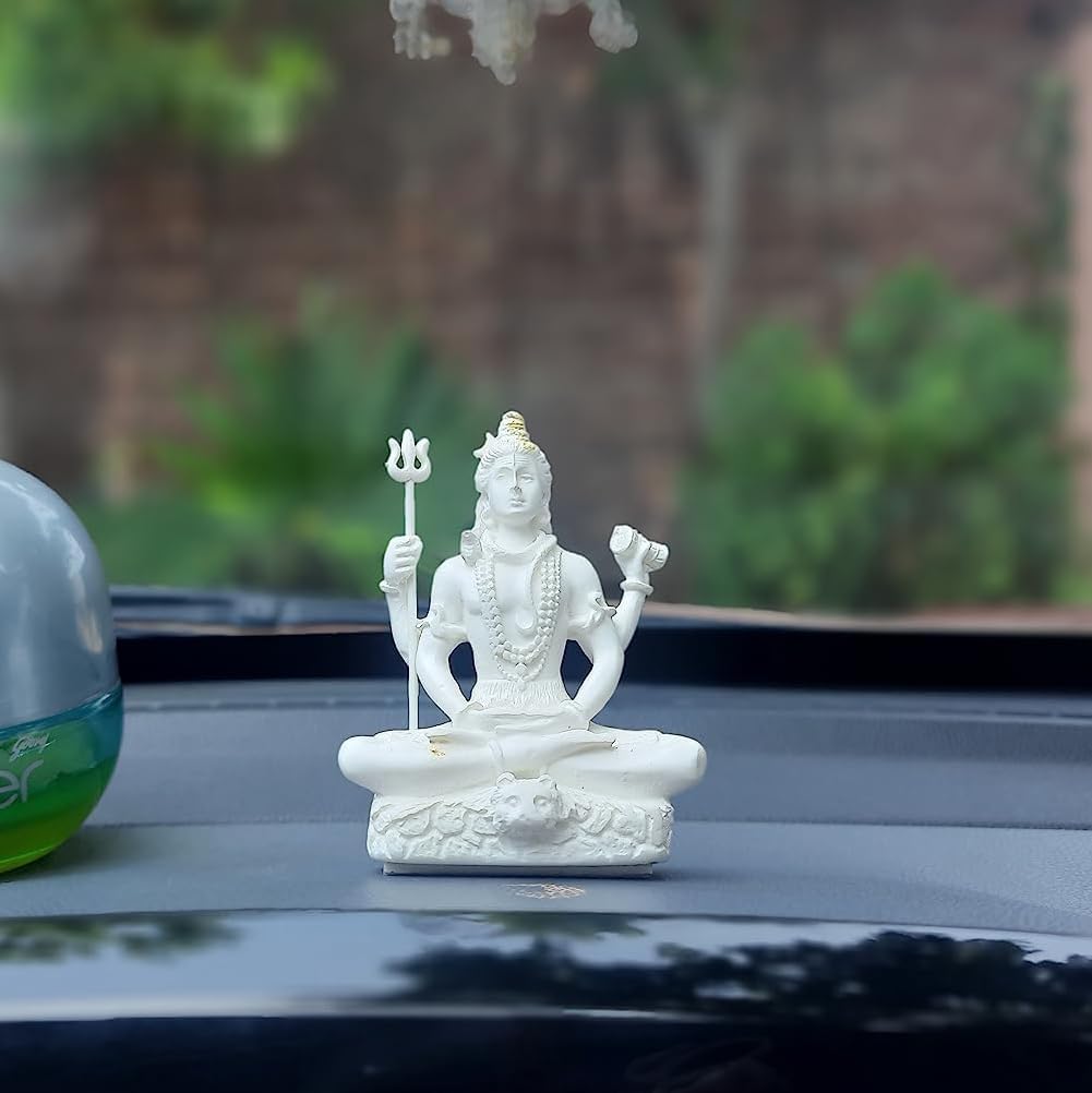 SHREE RAM DECOR Hand Printed Shiv ji MurtiSHREE RAM DECOR Hand Printed Shiv ji Murti