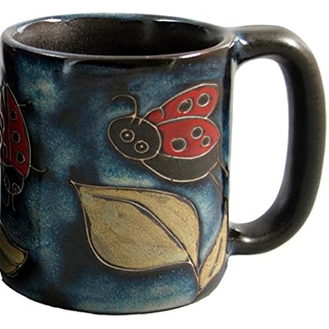 Mara Stoneware Mug - Lady Bug - 16 oz Cover