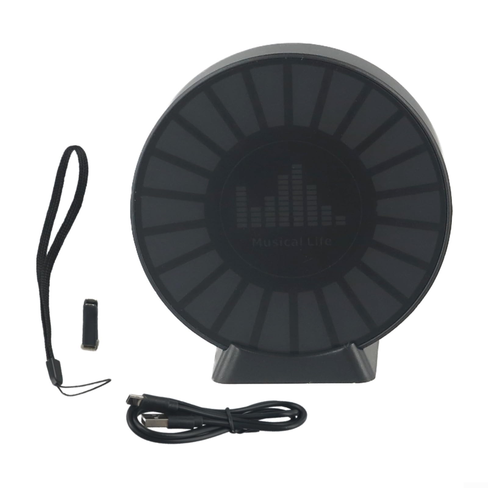 RGB Paranormal Detektor Sprachaktiviertes Licht mit 8 Geschwindigkeitsmodi, 2K HD Vibration & Geräuschsensor für Spirituosenjagd, wiederaufladbares Geisterjagdgerät