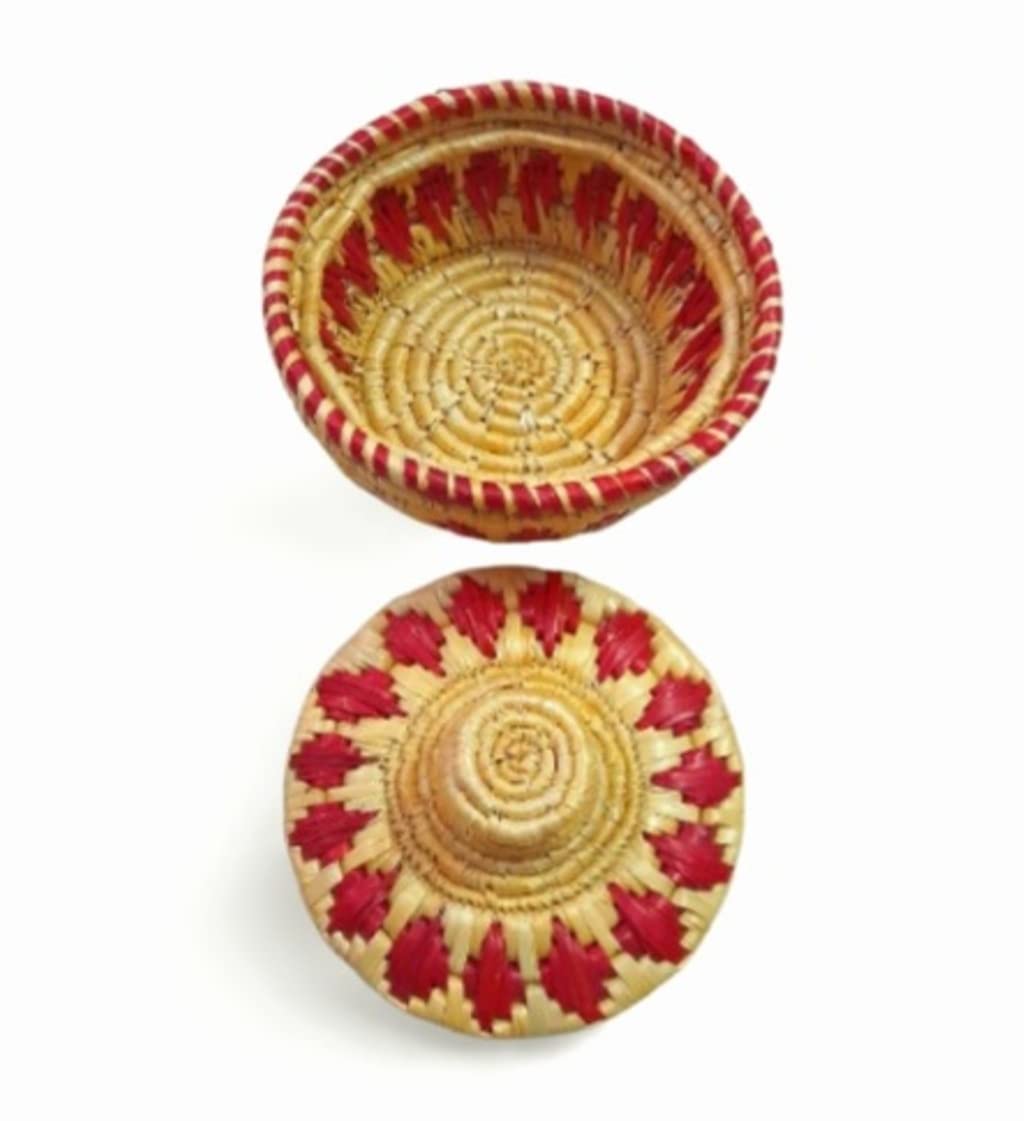 Handmade Roti Basket - Eco-Friendly & Decorative -8