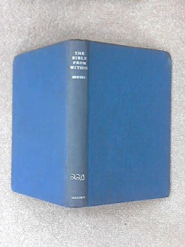 The Bible from within B0007K7WBI Book Cover