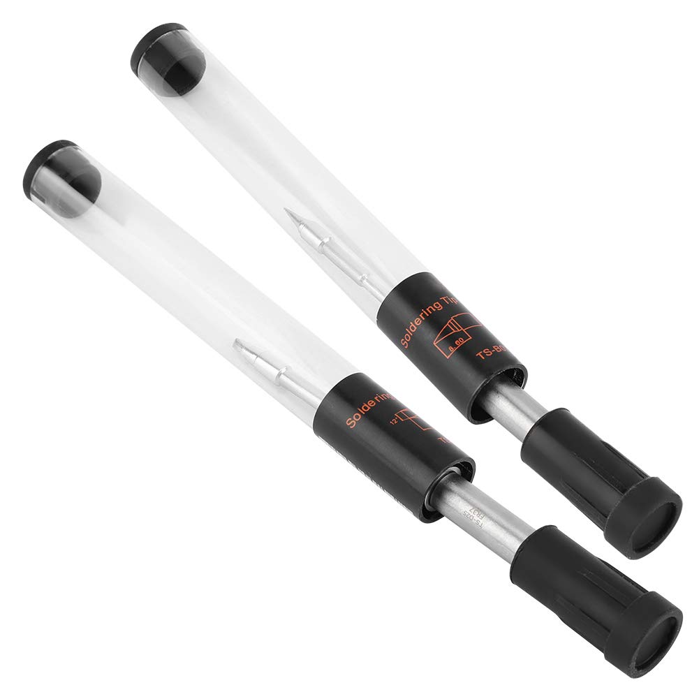 Wymiana grotu lutownicy TS80 Wysokowydajne, wtykowe elektryczne groty lutownicze do zestawu lutownicy cyfrowej TS80 Metal 100 mm 1 lub 2 sztuki (TS-D25/B02)