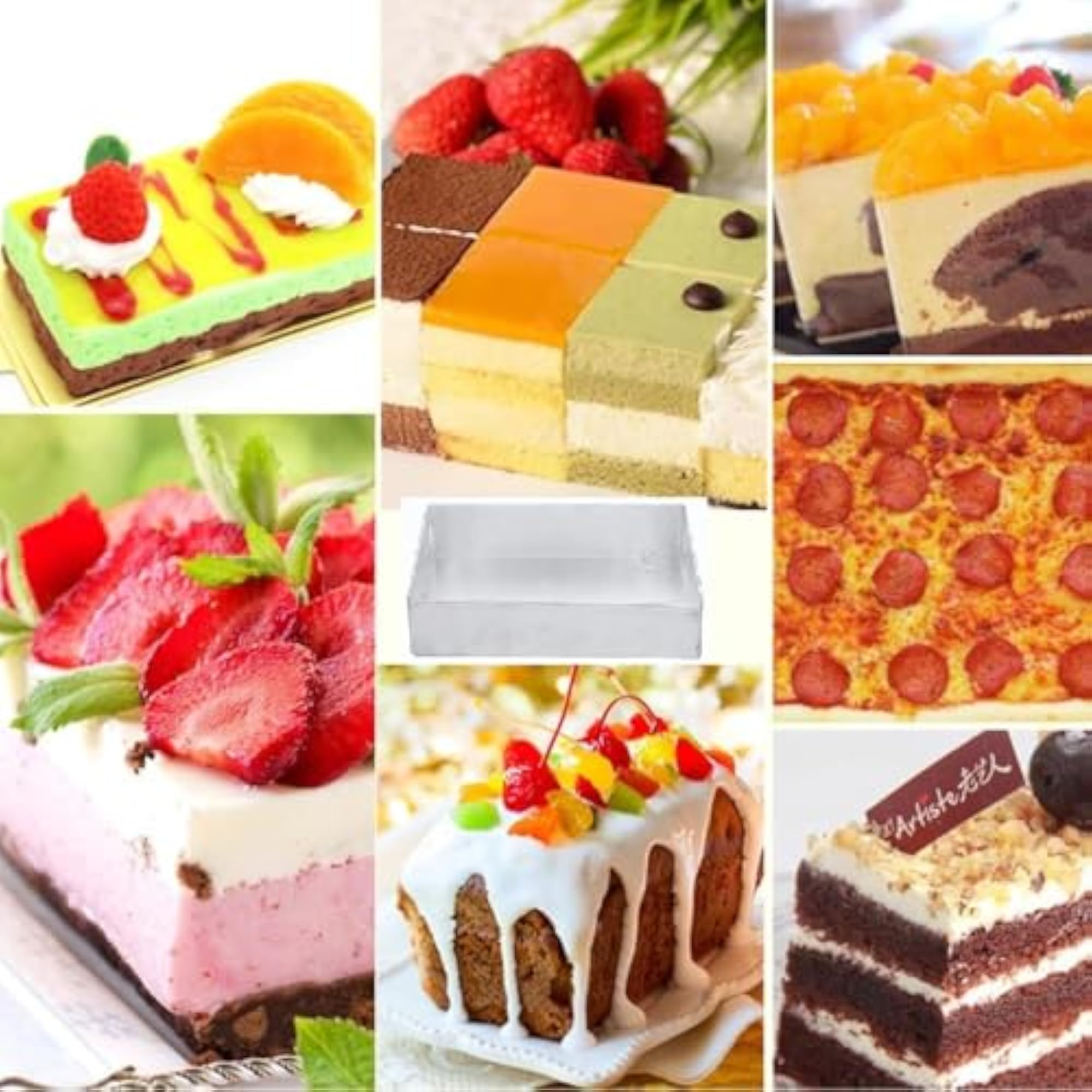 Aluminium Rectangle Cake Pan, Baking Tray