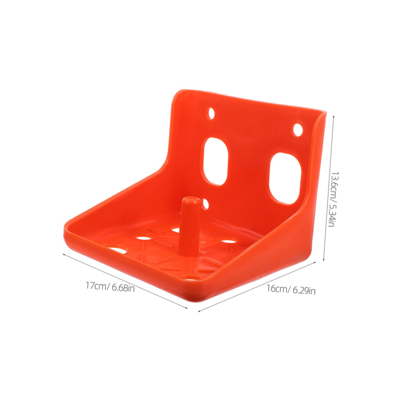 SUPVOX Salt Licking Holder Box Set 2 Pieces Heavy Duty for Cattle Sheep Goats Deer Versatile Farm Mineral Block Rack