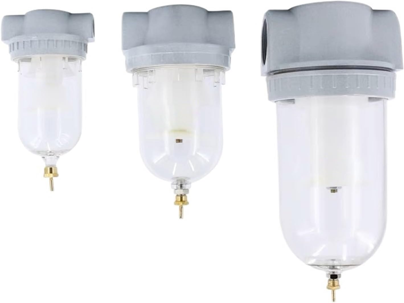 1 PCS QSL Series Compressed Air Pneumatic Filter QSL-08/10/15/20/25/32/40/50 Air Filter Oil-Water Separator(QSL-20)