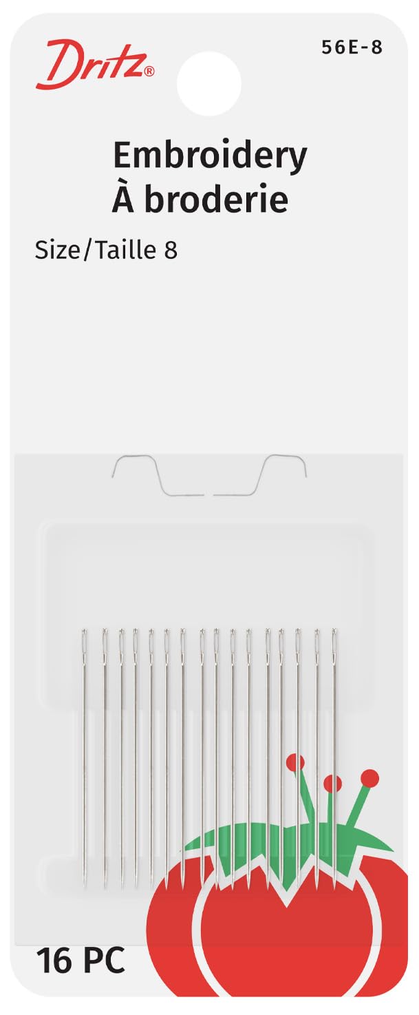 Aiguilles à Bille UNIQUE CREATIV - Assortiment De Tailles 4/8, 15 Pièces 15 Pièces