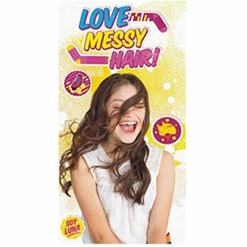 Serviette de bain Drap de plage Disney Soy Luna Love Messy hair en microfibre 70 X 140 cm