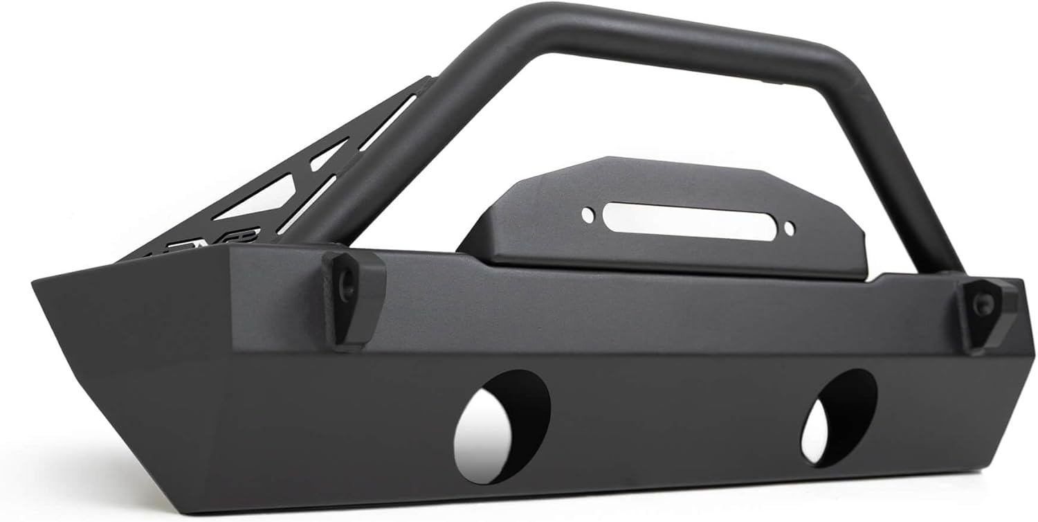 DV8 Offroad FS-15 Series Front Bumper for 2007-2026 Jeep Wrangler JK/JL & Gladiator JT | Updated Design of our Iconic DV8 FS-15 | Fits Most 12k lb Winches | Works Great with our Sway Bar Skid Plate