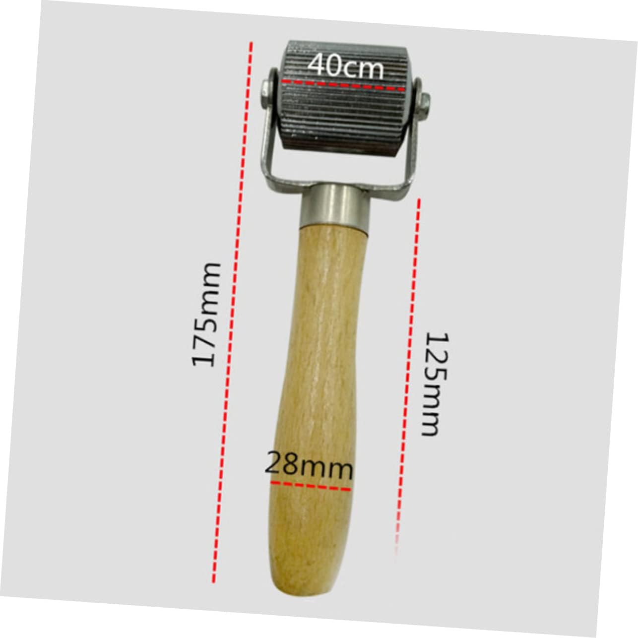 GARVALON 3pcs Tire Repair Compaction Roller Wheel Sidewall Repair Tool Heavy Duty Tire Patch Kit