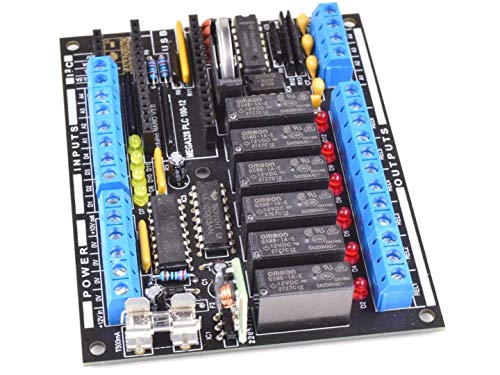 CANADUINO PLC MEGA328 Programmable Logic Controller Electronics DIY Kit for Arduino Nano (Included) - Thumbnail 3